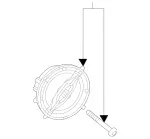 998207100 - Front Door: Act. Drive, Mirror Glass for Mercedes-Benz: 180b, EQB 250+, EQB 300, EQB 350, GLA250, GLA35 AMG, GLA45 AMG, GLB250, GLB35 AMG Image