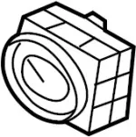 25810EH10A - : Clock for INFINITI: M35, M45 Image