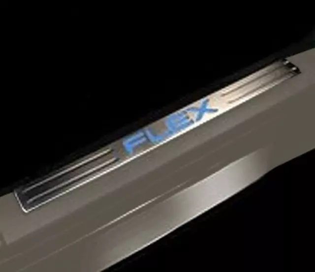 9A8Z74132A08AC - Exterior: Door Sill Plates, Illuminated for Ford: Flex Image