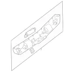 16674036008N84 - Body: Lower Cover for Mercedes-Benz Image