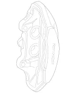 1904213700 - Brakes: Fixed Caliper for Mercedes-Benz Image