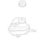 2054300002 - : Expansion Reservoir for Mercedes-Benz Image
