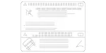 8172103 - Covering and Lining: Information Label for Mercedes-Benz Image