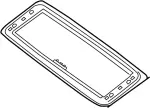 913507S212 - : Sunroof Frame for Infiniti Image