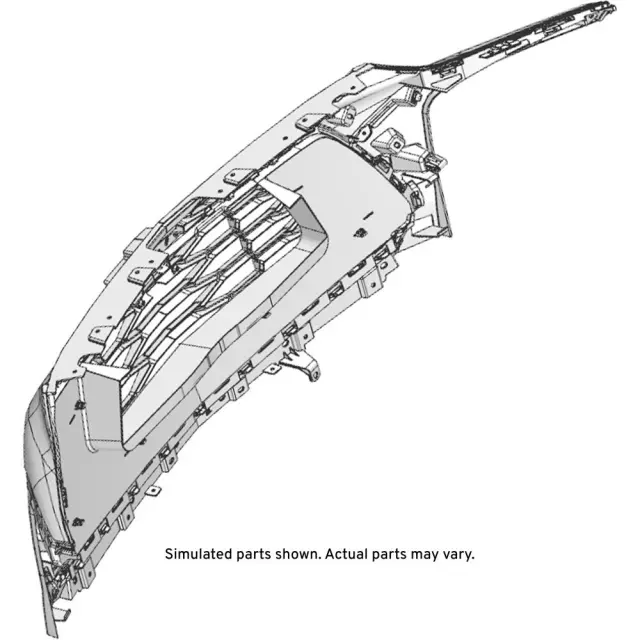 84612437 - : Grille Assembly for GM Image