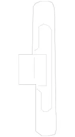 4637431300 - Rear-End Door: Guide Lug for Mercedes-Benz Image