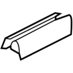 DS7Z5461749AG - Body: Track Cover for Lincoln: MKZ Image