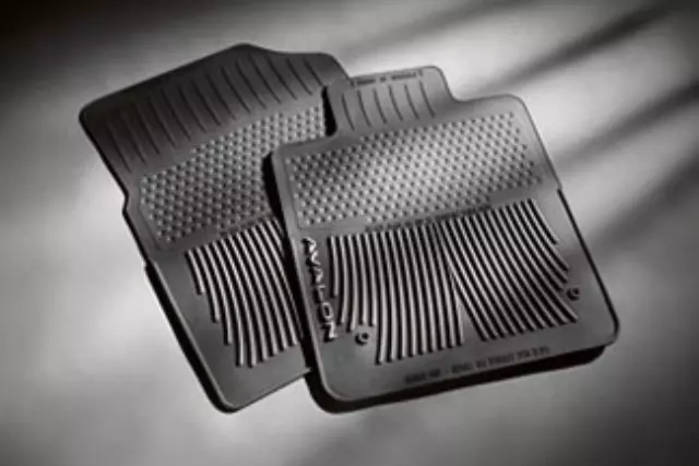 PT9080710W02 - : Floor Mats, All-Weather, Front Set, Black for Toyota: Avalon Image