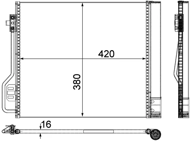 AC488000P - : A/C Condenser for Behr Image