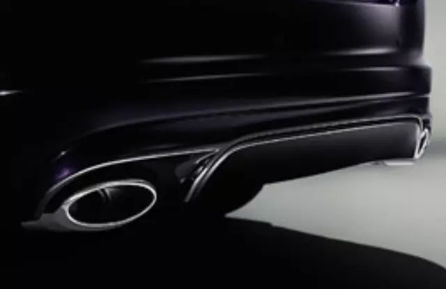 C2Z17681 - : Rear Valance - With Diffuser for Jaguar: XF, XFR, XFR-S Image