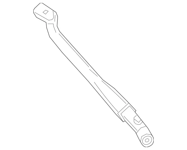 2318201300 - Electrical System: Wiper Arm for Mercedes-Benz: SL400, SL450, SL550, SL63 AMG, SL65 AMG Image image