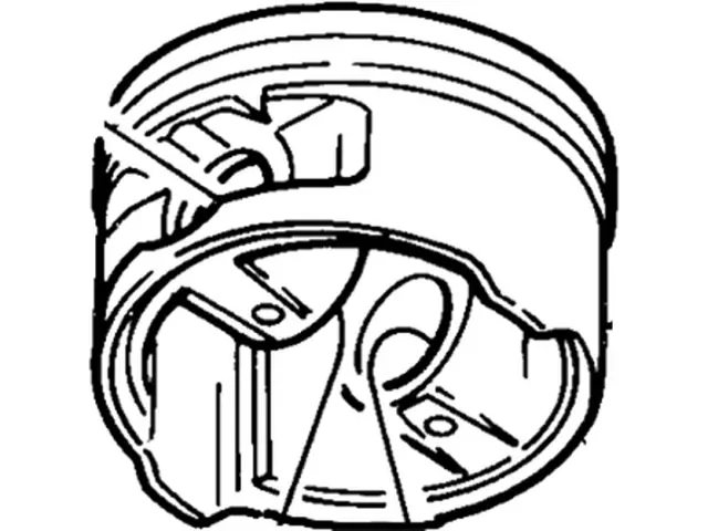 2L2Z6108HA - Engine: Engine Piston for Ford: Expedition, Explorer, Mustang | Mercury: Mountaineer Image