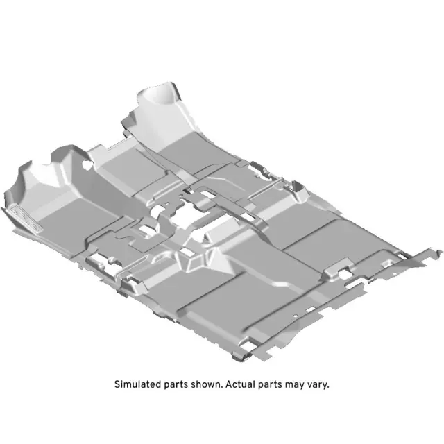 23311914 - Unclassified: Jet Black Floor Panel Mat for GM Image