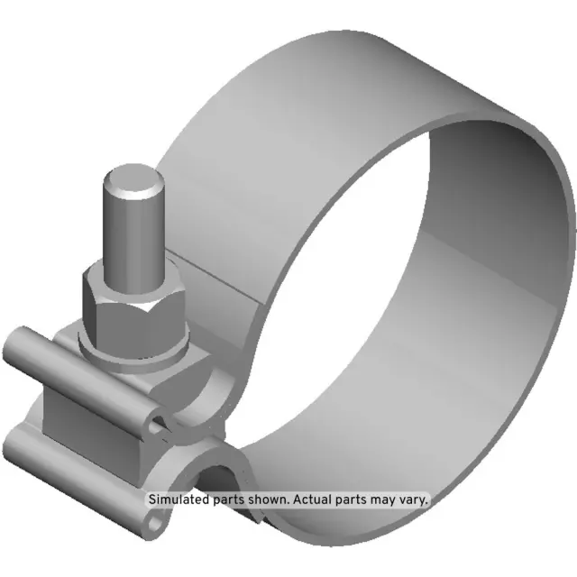 15009437 - : Exhaust Clamp for Chevrolet: Colorado, Trailblazer | GMC: Canyon, Envoy | Hummer: H3, H3T | Oldsmobile: Bravada Image