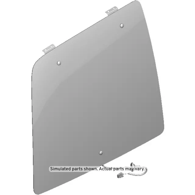 20955398 - : Driver Side Rear Door Window for GM Image