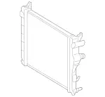 220500240364 - : Radiator                                 for Mercedes-Benz Image