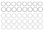 R40858030 - : Engine Piston Ring Set for Enginetech Image