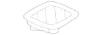 23183100597M92 - Body: Defroster Vent for Mercedes-Benz Image