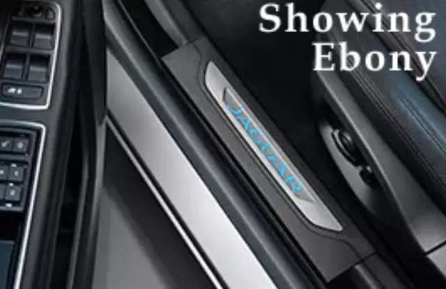 Sill Treadplates, Illuminated, Caraway - Jaguar (T2H41237SBV)