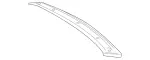 2166500601 - Roof: Roof Frame for Mercedes-Benz: CL550, CL600, CL63 AMG, CL65 AMG Image