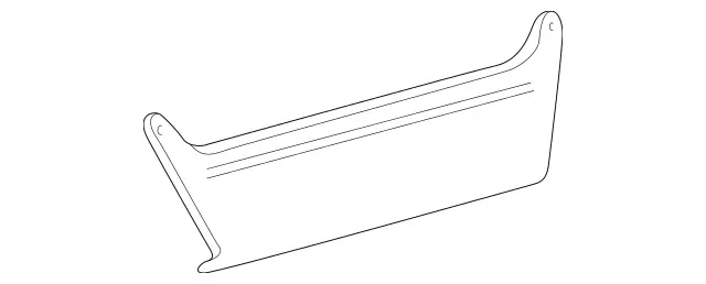 46372001589045 - Body: Pocket for Mercedes-Benz Image