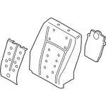 JL1Z7864810A - Body: Seat Back Pad for Ford: Expedition Image