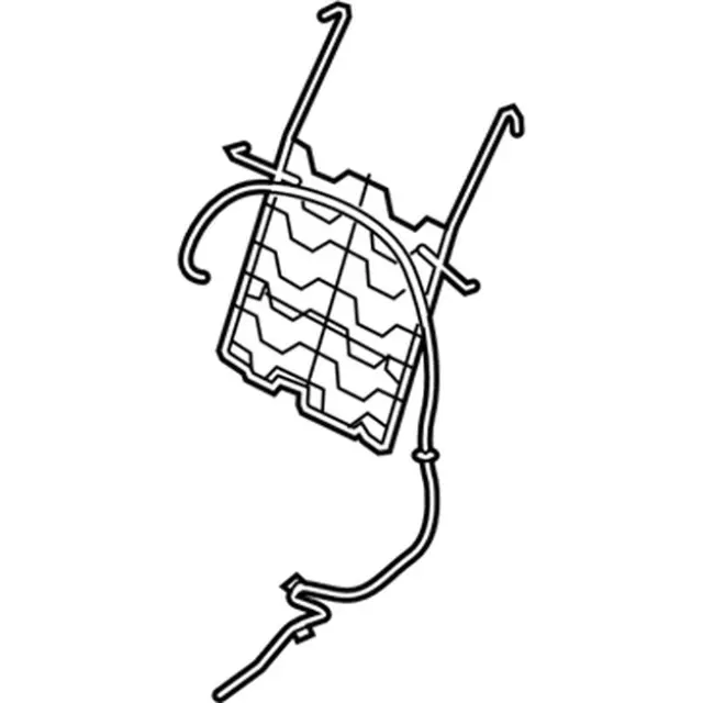 HU5Z9665501J - Body: Lumbar Adjuster for Ford: Edge, F-150, Fusion, Police Responder Hybrid, SSV Plug-In Hybrid Image