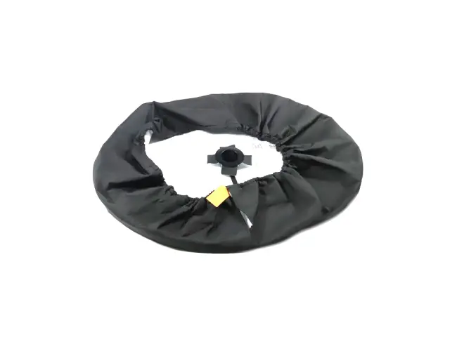 82215444AB - Exterior Accessories: 2019 2020 Jeep Wrangler - Spare Tire Cover Black Wrangler Logo for Mopar Image
