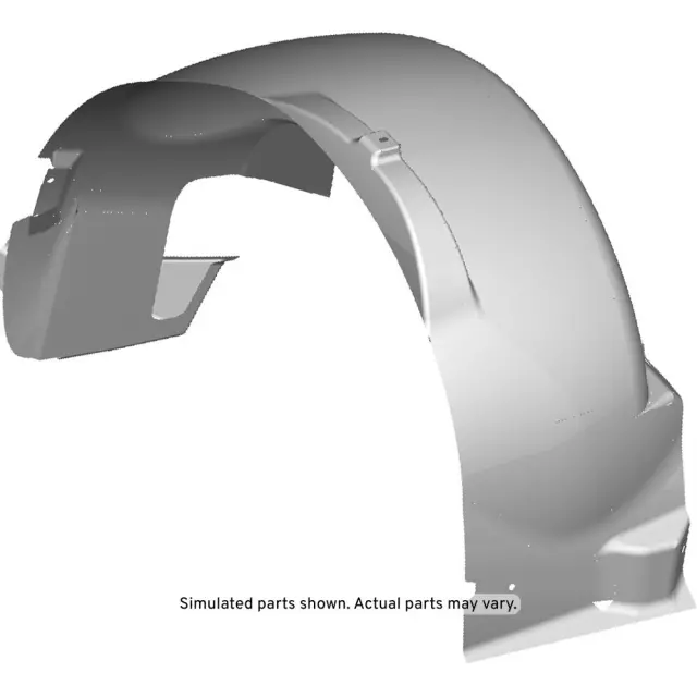 10424682 - : Rear Driver Side Wheelhouse Liner for Chevrolet: Corvette Image