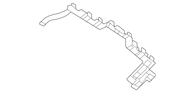 1678853805 - Attachment Parts: Bumper Holder for Mercedes-Benz: GLE350, GLE450e, GLE580, GLS450, GLS580 Image image