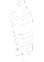 2058660100 - Windshield Washer System, Emergency Equipment: Centrifugal Pump for Mercedes-Benz Image