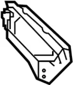 668524GF0A - : Intake Cover for Infiniti Image