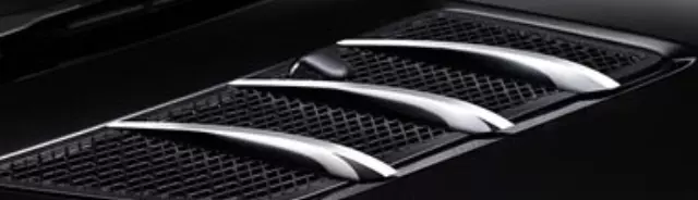 66881302 - Exterior: Chrome Hood Fins for Mercedes-Benz: GL350, GL450, GL550, GL63 AMG Image