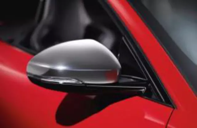 T2R5400 - Exterior: Mirror Cover - Chrome - Left Side for Jaguar: F-Type Image