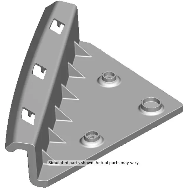 22937826 - : Driver Side Headlamp and Front Bumper Fascia Mount Panel Bracket for GMC: Yukon, Yukon XL Image