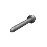 6509740AA - Rear Suspension: Hex Flange Head Tapping Screw &amp; Washer for Mopar Image