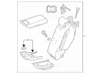 22297037318Q58 - : Armrest for Mercedes-Benz Image