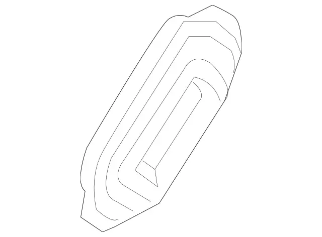 205830190364 - Heating and Ventilation: Sealing Frame for Mercedes-Benz Image