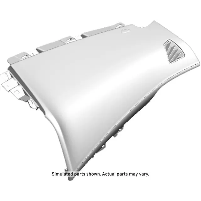 23382985 - : Jet Black Passenger Side Instrument Panel Upper Trim Panel for Cadillac: Escalade, Escalade ESV Image