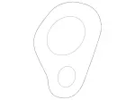 1201410080 - : Pipe Gasket for Mercedes-Benz Image