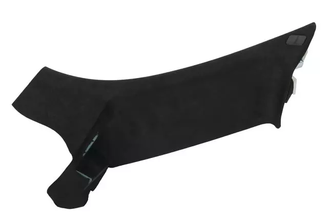 Jet Black Passenger Side Quarter Window Trim Panel - GM (22910121)