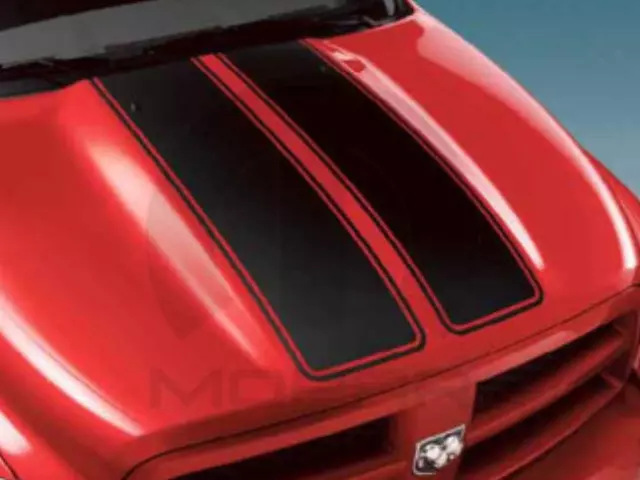 82213131 - Mopar Accessories - Component Parts: Hood Decal Kit for Ram: 1500, 3500 Image
