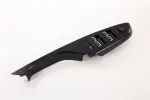 22897010 - : Black Carbon Metallic Driver Side Front Door Armrest Switch Mount Plate for GM Image