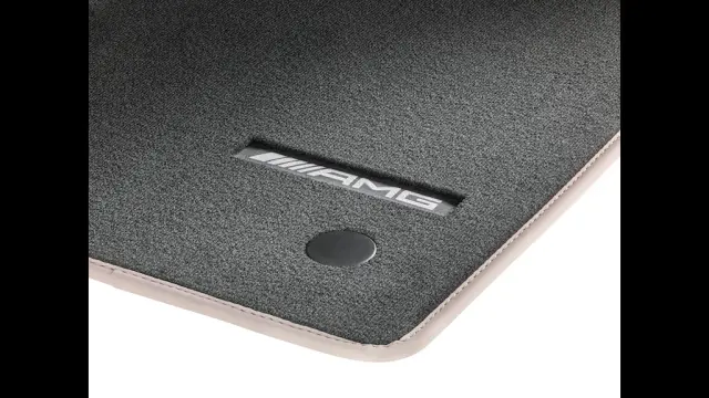 46568063017Q17 - Interior: Amg Velour Floor Mats, With Amg Web Logo, Lhd for Mercedes-Benz Image