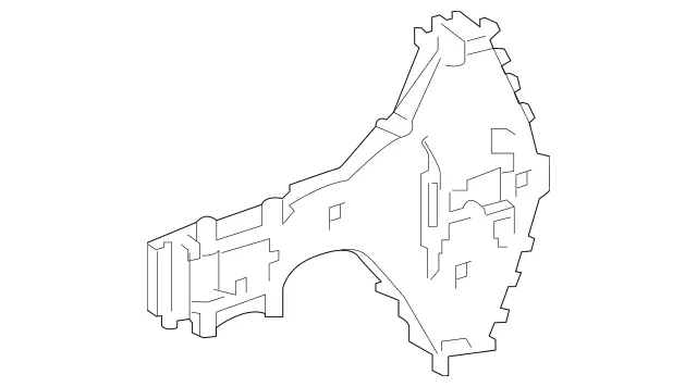 906760113464 - Body: Bracket for Mercedes-Benz Image