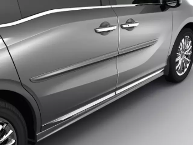 8P05THR1B1 - Body: Body Side Moldings - Sonic Gray Pearl for Honda: Odyssey Image