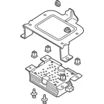8A5Z18B849A - Body: Amplifier for Ford: Taurus | Lincoln: MKS | Mercury: Sable Image