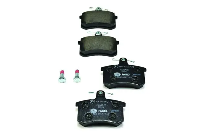 355017951 - Brakes &amp; Brake Parts: Disc Brake Pad Set for Hella Pagid Image