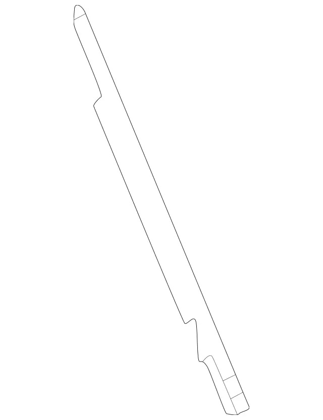 460637082665 - Body: Air Baffle for Mercedes-Benz Image