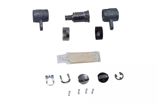 12457615 - Body: Lock Cylinder for Buick: LeSabre | Cadillac: DeVille, Eldorado, Seville | Oldsmobile: 88, LSS, Regency | Pontiac: Bonneville Image